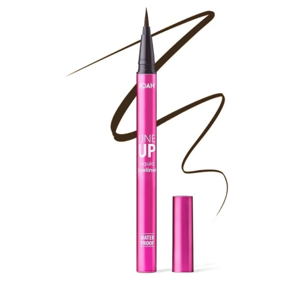 JOAH Line Up Waterproof Felt Tip Liquid‎ Eyeliner Pen - Brown